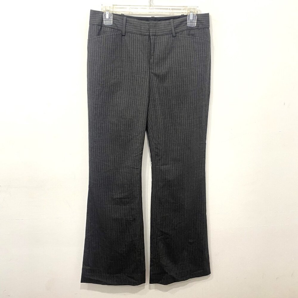 Club Monaco Gray Pinstripe Dress Pants Women's Size 4